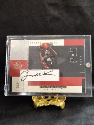 2003-04 Fleer Dwyane Wade RC Auto Genuine Insider  #GAI-DW