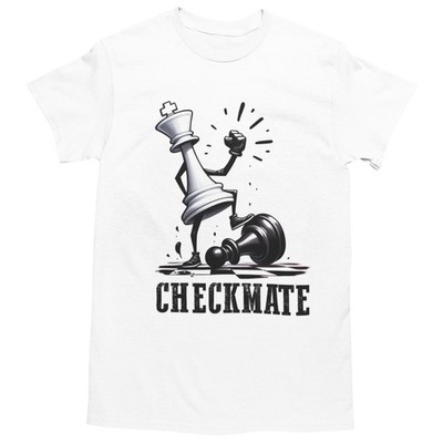 Chess T-Shirt Herren Strategie Spieler Geschenk Hobby Schach Shirt