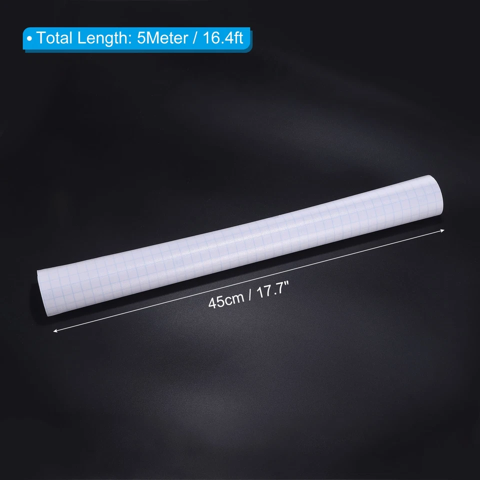 196.9x17.7" Kontakt Papier Mattiert PVC Wasserfest Selbstklebend Klar - Bild 2 von 4