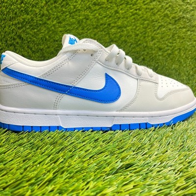 Nike Dunk Low Retro Mens Size 8.5 White Blue Athletic  display picture 3