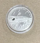 2006 $5 Palau NANTAN Meteorite Silver Commemorative Coin with Real Meteorite