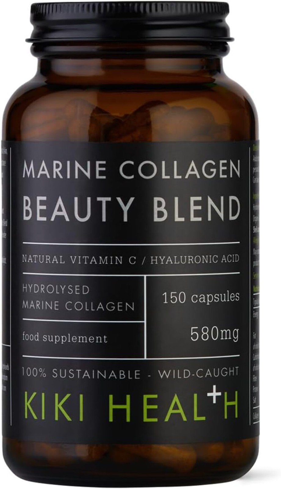 Kiki Health Marine Collagen Beauty Blend 580Mg Vegan Capsules - 150 Capsules - Image 2