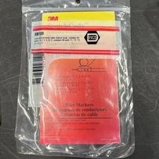 3M ScotchCode SPB-09 Pre-Printed Wire Marker Book Electrical Cable ID Labels