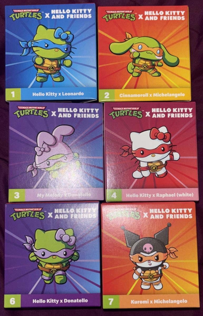 【海外限定】TURTLES×HELLO KITTY/ ハッピーセット クロミ 海外限定】TURTLES×HELLO KITTY/ ハッピーセット クロミ