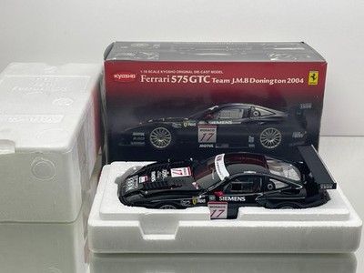 KYOSHO 08393C FERRARI 575 GTC TEAM JMB DONINGTON 2004 #17 -1:18- GOOD IN BOX