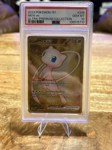 New Listing2023 Pokemon 151 Ultra-Premium Collection #205 Metal Mew EX PSA 10