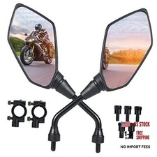 Motorcycle Mirrors, OFIG ATV Mirrors with 7/8" Handlebar Mount Compatible with