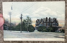 1911 Blount St Street Raleigh NC North Carolina Governor Mansion Postcard