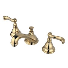 Kingston Brass KS556.FL Royale 1.2 GPM Widespread Bathroom Faucet - Brass
