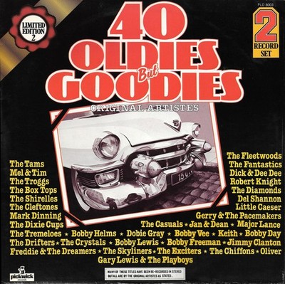 Various - 40 Oldies But Goodies (2xLP, Comp) (Near Mint (NM or M-)) - 3302006481