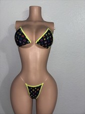 Exotic Dancewear Micro Bikini Thong Set
