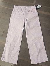 Art Class Girls Purple And White Heart Pants Size 10