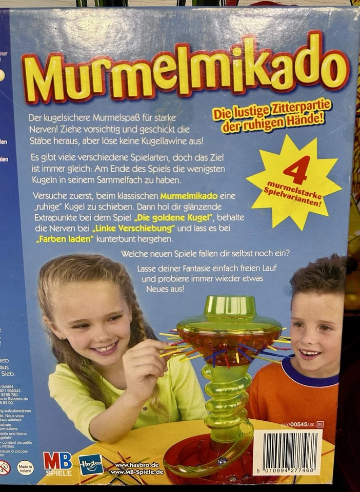 Murmelmikado - Retro Familienspiel von MB - Neuwertig - Vollständig - Vintage - Bild 4 von 4