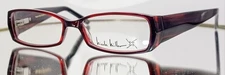 NICOLE MILLER COLLECTION KASHMIR Eyeglasses RASPBERRY New Plastic 52-15-140