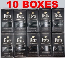 Peet's Coffee Espresso Capsules Nerissimo Intensity Dark Roast Nespresso 03/2026