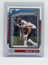 2024 Panini Donruss Optic Bralen Trice #212 Base Rated Rookie RC Atlanta Falcons