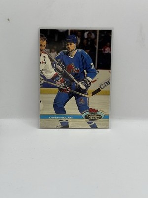 1991-92 Topps Stadium Club Owen Nolan Quebec Nordiques #259