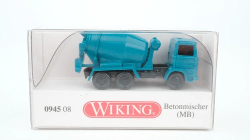 Wiking N 1/160 094508 Mercedes Benz hormigonera azul agua - EMBALAJE ORIGINAL NUEVO | Condition: Gebraucht