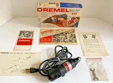 Vintage Dremel Moto-Tool Model 245 All American Rotary Tool w/ Box & Manuals