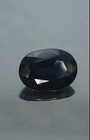 .853ct Natural Dark Blue Sapphire Oval Cut Loose Gemstone — photo 5