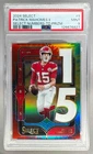 6827 Patrick Mahomes II 2024 Panini Select #9 Tie-Dye Prizm Numbers /25 PSA 9