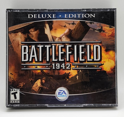 Battlefield 1942: Deluxe Edition (PC, 2003) w/ Expansion Pack Secret Weapons