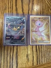 Pikachu Full Art and Gold Mew Ex From 151! Pokemon TCG - PSA 10 Cont,Pack Fresh!