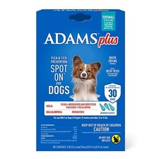 Adams Plus Flea Tick Spot Treatment Small Dogs, 3 Doses