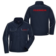 Softshelljacke Reflect Feuerwehr Jacke Nordrhein-Westfalen  Dienstjacke