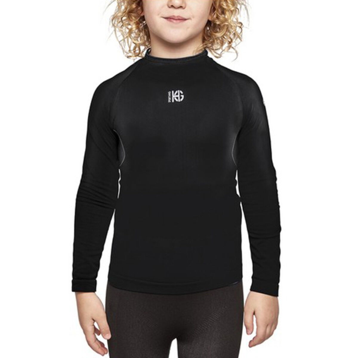 Maglia Termica da Bambini Sport Hg Eleven Nero Taglia:M