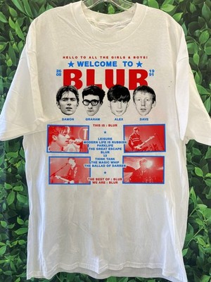 Blur Band Welcome To Blur SHirt Shirt Unisex S-5XL Reprint TR492