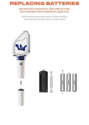 WOODZ OFFICIAL LIGHT STICK VER.2 with Strap, Tracking OFFICIAL