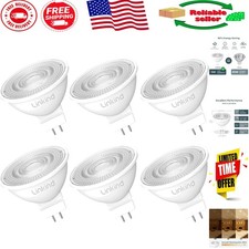 GU5.3 Dimmable LED Bulbs - Soft White 2700K, Ideal for Track and Spot Lighting