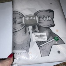 Football Backdrop For Girls Decoration for Football Themed Birthday Party New