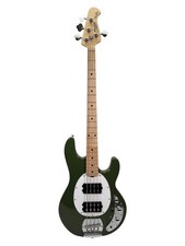 Sterling By Music Man StingRay RAY4HH RH Electric Bass Guitar - Olive