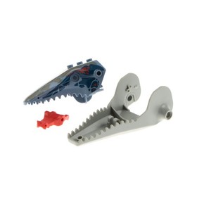 1x Lego Animal Dinosaur Head Light Gray Sand Blue 6721 6027 40387px1 40388