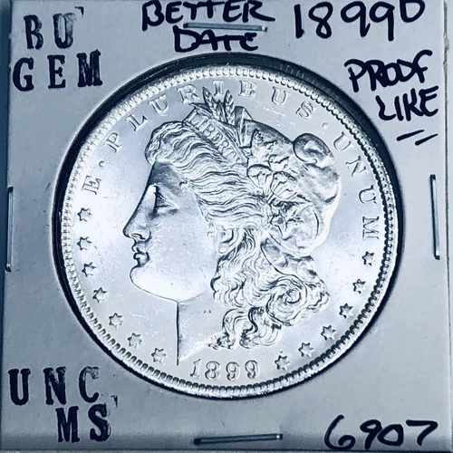 1899 O BU GEM MORGAN SILVER DOLLAR UNC MS+++ U.S. MINT RARE COIN 6907