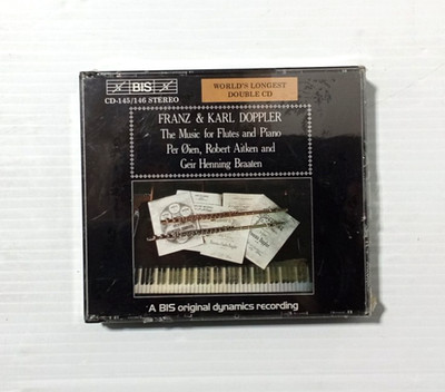 Franz & Karl Doppler : Music for Flutes & Piano - Oien, Aitken, Braaten - NEW