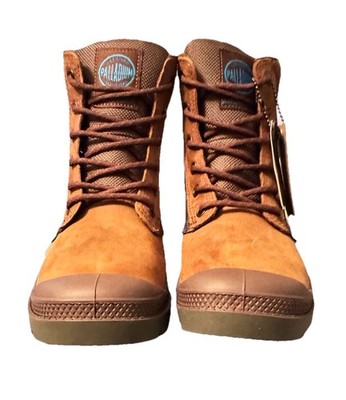 Palladium Pampa Sport Cuff Brindle Brown W5.5 M4 New | eBay display picture 2