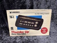 Videonics Thumbs Up TU-1 Home Video Editor Open Box Complete
