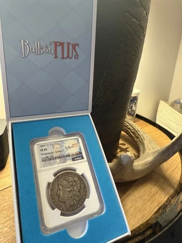 1892-CC Morgan Silver Dollar NGC VF25 KEY DATE