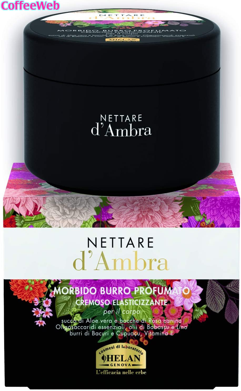 Helan Nettare D'Ambra Burro Corpo 200ml - Idratazione Profonda e Bio