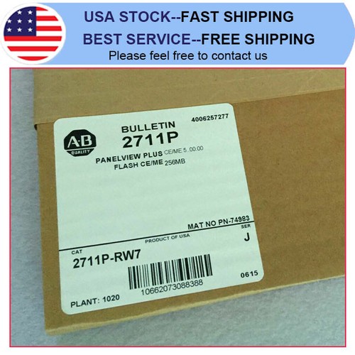 2711P-RW7 Allen Bradley Nowy w pudełku 2711P RW7 1 szt. 2711PRW7 Darmowa wysyłka US