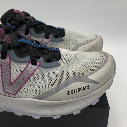 Scarpe da ginnastica New Balance Nitrel V4 da donna taglia 10 in alluminio chiaro Poisonberry - Foto 12 di 21