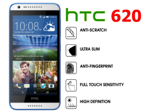 HD ULTRA CLEAR MATTE ANTI GLARE SCREEN PROTECTOR COVER GUARD FOR HTC DESIRE 620 - Picture 1 of 1