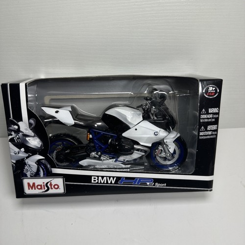 Maisto BMW HP2 Sportmotorrad - Maßstab 1:12 - versiegelt Y2
