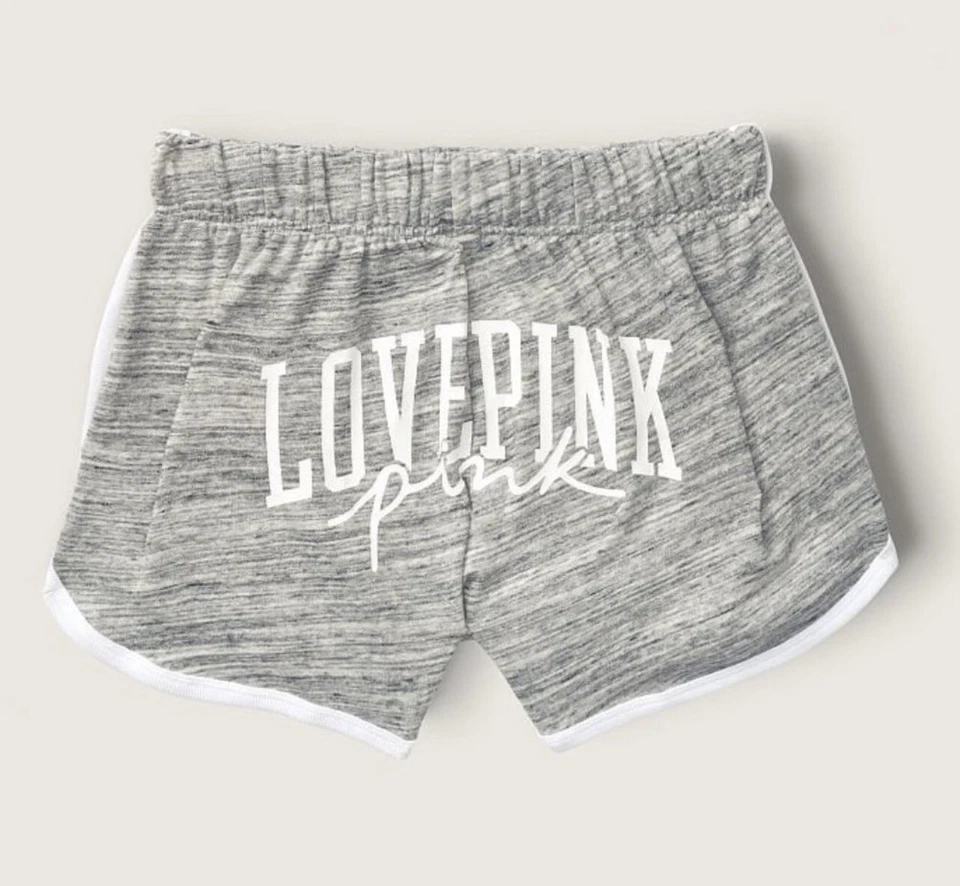 Pantalones cortos universitarios Victoria’s Secret rosa nuevos con etiquetas Foto 3 de 4