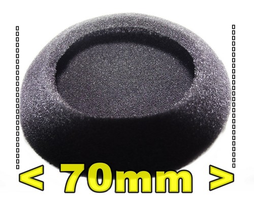 2 PARES de auriculares cojín de espuma de calidad OZ almohadillas cómodas orejeras elige tamaño +FP! - Imagen 34 de 42