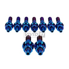 Vividti - Fits Mitsubishi Evo 789 6bltdsm Burnt Titanium Exhaust Manifold Kit