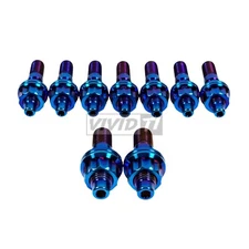 VividTi - Fits MITSUBISHI EVO 7/8/9 6bltDSM BURNT TITANIUM EXHAUST MANIFOLD KIT!